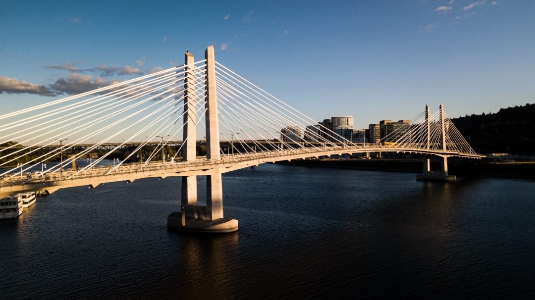 A bridge in Portland, OR